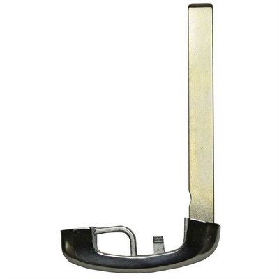 BMW HU100R Chrome Emergency Insert Key Blade - Aftermarket