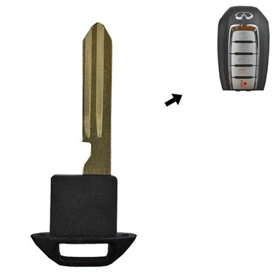Infiniti Emergency Insert Key Blade H0564-9NR0A, DA34 - New OEM