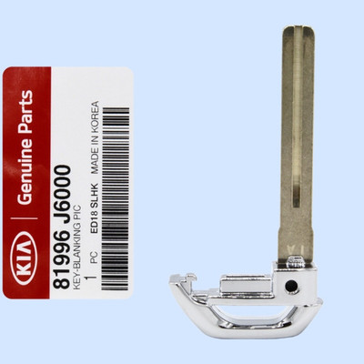 Kia Emergency Insert Key Blade 81996-J6000, LXP90 - New, OEM