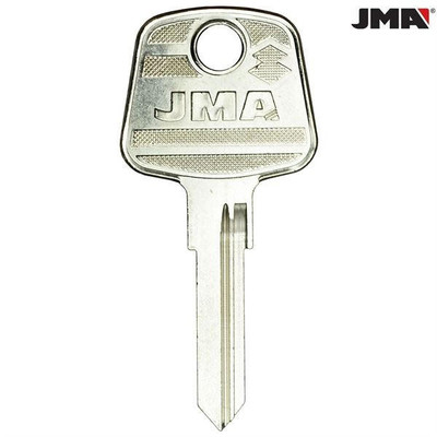 JMA (AU-HV) PA8 Mechanical Key Blanks, Pack of 10