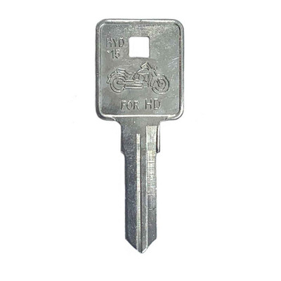JMA HYD15 Harley Davidson Motorcycle Mechanical Key - 10 PACK