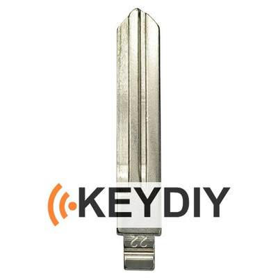 KeyDIY Nissan Universal Flip Key Blade (22#) - 1 Pack