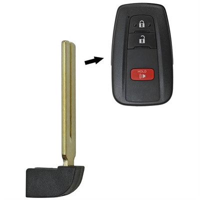 Toyota Emergency Insert Key Blade 69515-06050, TOY51 - New, OEM