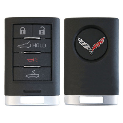 Chevrolet Corvette 5 Button Smart Key G09C04EEC4P 22816265 433 MHz - Refurbished, Grade A