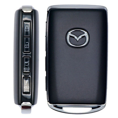 Mazda 4 Button Smart Key WAZSKE11D01, DGY2-67-5DYA, 315 MHz - Refurbished, Grade A
