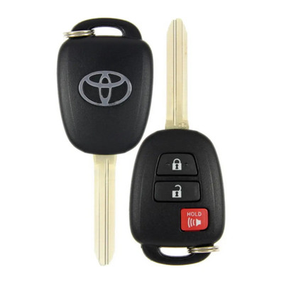 Toyota 3-Button Remote Head Key HYQ12BGG 89070-04060 315 MHz, New OEM