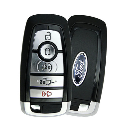 Ford 5 Button Proximity Smart Key With Motion Sensing M3N-A3C108397, 164-R8370, 433 MHz - New OEM