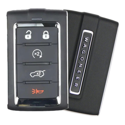 Jeep Wagoneer 5 Button Smart Key 2BAHD-KFW1, 68577131AC, 433 MHz - Refurbished, Grade A