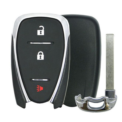 Chevrolet 3-Button Shell For FCC ID HYQ4AA, Standard Aftermarket