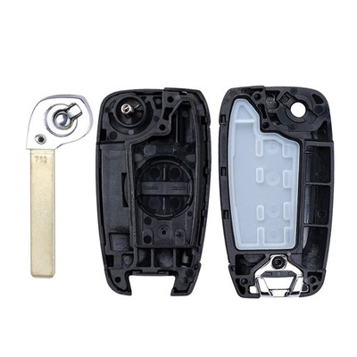 Hyundai 4-Button Replacement Shell For 95430-J0700, Standard Aftermarket