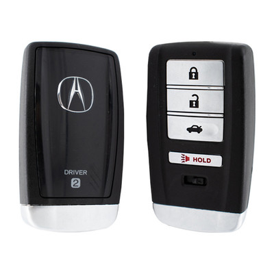 Acura 4 Button Driver 2 Smart Key KR5T21, 72147-TGV-A11, 433 MHz - New, OEM