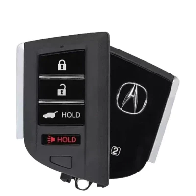 Acura 4 Button Driver 2 Smart Key KR5TP-2, 72147-TJB-A31, 433 MHz - New, OEM