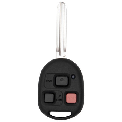Keyless2Go PRO 3 Button Remote Head Key Replacement for Toyota HYQ12BBT 89070-35140 G Chip