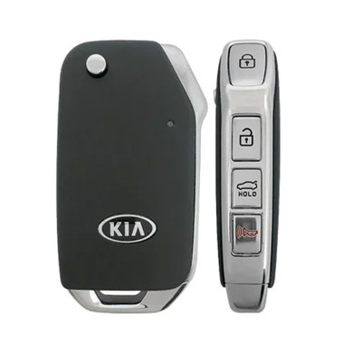 Kia 4 Button Remote Flip Key CQOTD00660, 95430-M6100, 433 MHz - Refurbished, Grade A