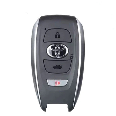 Toyota 4 Button Smart Key HYQ14AHK, SU003-10030, 433 MHz - Refurbished, Grade A