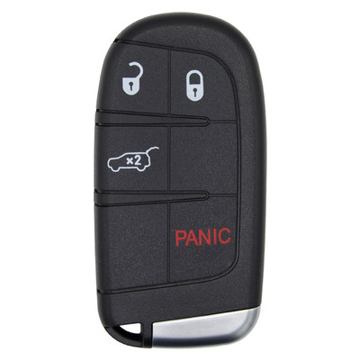 Keyless2Go Jeep 4 Button Smart Key M3N-40821302, 68143504AB, 433 MHz - Premium Aftermarket
