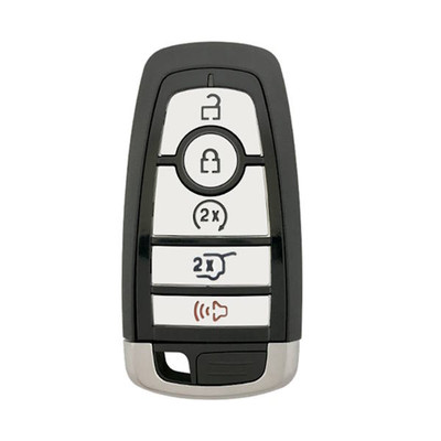 Ford 5 Button Motion Sensing Smart Key M3N-A3C054339, 164-R8320, 902 MHz - Refurbished, Recase