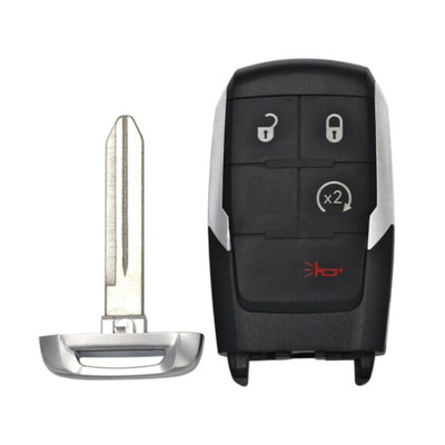 Keyless2Go Replacement Ram 4 Button Smart Key GQ4-76T, 68365327AB, 433 MHz - Premium Aftermarket