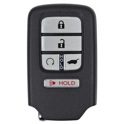 Keyless2Go Replacement Honda 5 Button Driver 1 Smart Key KR5T44, 72147-TG7-AA1, 433 MHz - Premium Aftermarket