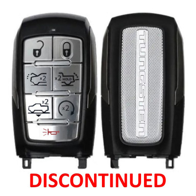 (Discontinued) Dodge 7 Button Smart Key OHT-4882056, 68630409AA, 433 MHz - New, OEM