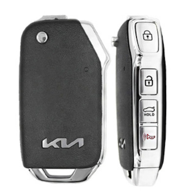 Kia 4 Button Remote Flip Key CQOTD00660, 95430-L2110, 433 MHz - Refurbished, Grade A