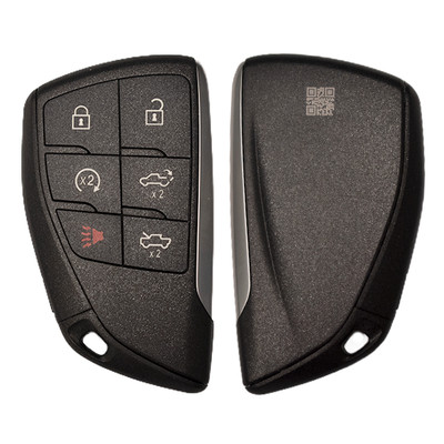 Keyless2Go Replacement GMC 6 Button Proximity Smart Key YG0G21TB2, 13542577, 13560221, 433 MHz - Premium Aftermarket