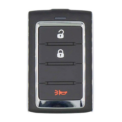 Jeep 3 Button Smart Key 2BAHD-KFW1, 68577123AB, 433 MHz - Refurbished, Grade A