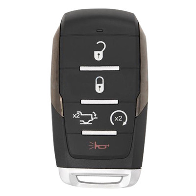 Ram 5 Button Smart Key OHT-4882056, 68442909AB, 68291693AB, 68462107AA, 433 MHz  - Refurbished, Recase