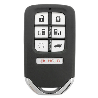 Honda 7 Button Driver 2 Smart Key KR5T4X, 72147-THR-A72, 433 MHz - Refurbished, Recase