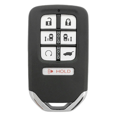 Honda 7 Button No Memory Smart Key KR5T4X, 72147-THR-A51, 433 MHz - Refurbished, Recase