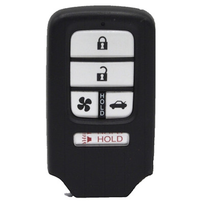 Honda 5 Button Smart Key Shell Replacement Case KR5V2X, 72147-TRT-A01, 72147-TRT-A11 - Aftermarket