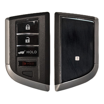Keyless2Go Replacement Acura 4 Button Driver 1 Smart Key KR5TP-2, 72147-TYA-A11, 433 MHz - Premium Aftermarket