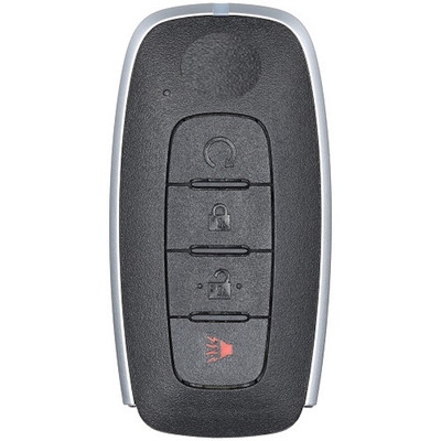 Nissan 4 Button Smart Key Shell Replacement Case KR5TXPZ3, 285E3-6RA5A - Aftermarket
