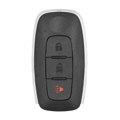 Nissan 3 Button Smart Key Shell Replacement Case KR5TXPZ1, 285E3-5MR1B - Aftermarket