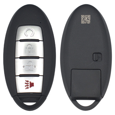 Keyless2Go Replacement Nissan 4 Button Proximity Smart Key KR5TXN3, 285E3-6TA5B, 433 MHz - Premium Aftermarket