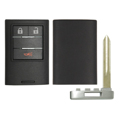 3 Button Shell For Cadillac Smart Proximity Remote Key M3N5WY7777A