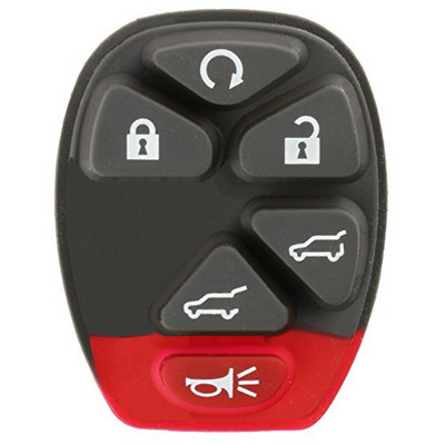 GM 6 Button Replacement Button Pad OUC60221, OUC60270, 22756462 - Aftermarket