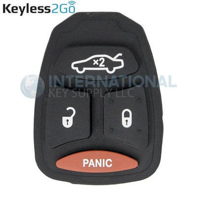 Replacement 4 Button Pad for Dodge Chrysler Jeep - BIG buttons