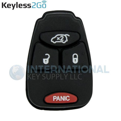 Replacement 4 Button Pad for Dodge Chrysler Jeep