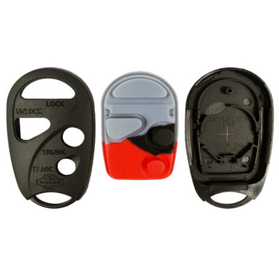 Nissan 4 Button Replacement Shell And Pad FIts SKUS 280, 286, 1505
