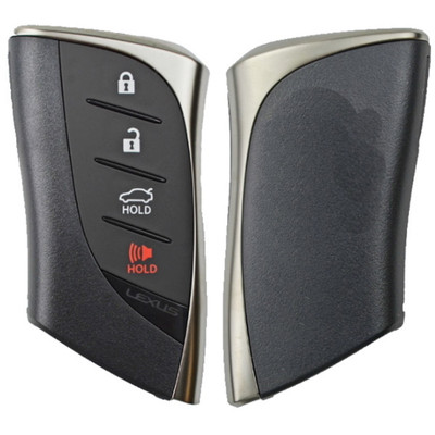 Lexus 4 Button Proximity Smart Key HYQ14FBF, 8990H-50020, 315 MHz - Refurbished, Recase