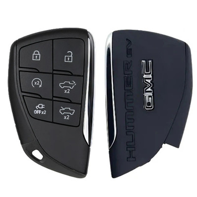 GMC Hummer EV 6 Button Smart Key YGOG21TB2, 13560226, 433 MHz - New, OEM