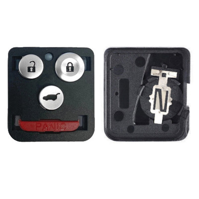 Acura 4 Button Replacement Button Pod Shell for Flip Key Case MLBHLIK-1T, 35113-SZN-A00 - Aftermarket