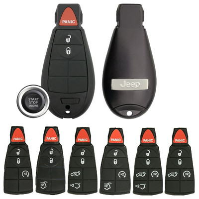 Jeep Fobik Multi Button Options Proximity Smart Key IYZ-C01C, 433 MHz - Refurbished, Grade A