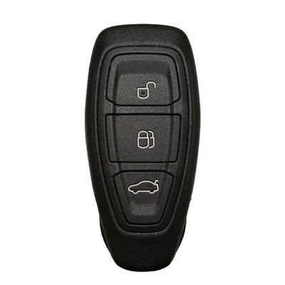 Keyless2Go Ford 3 Button Smart Key For Manual Transmission KR5876268, 164-R8147, 433 MHz - Premium Aftermarket