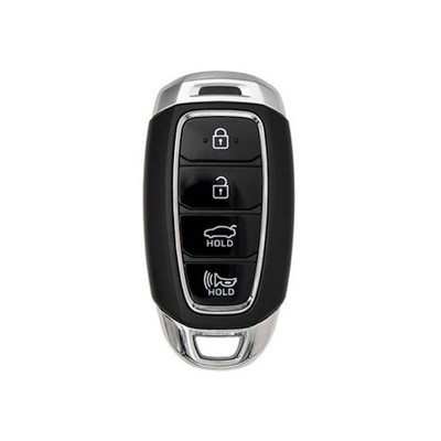 Keyless2Go Hyundai 4 Button Smart Key, NYOMBEC4FOB2004, 95440-AA100, 433 MHz - Premium Aftermarket