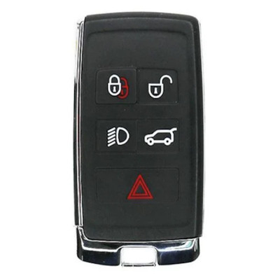 Land Rover 5 Button Non-UWB Smart Key KOBJXF18A, 5AVC12F07, 315 MHz - Aftermarket