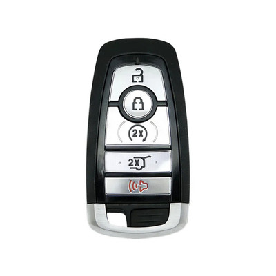 Keyless2Go Ford, Lincoln 5 Button Proximity Smart Key M3N-A3C108397, 164-R8355, 164-R8351, 433 MHz - Premium Aftermarket