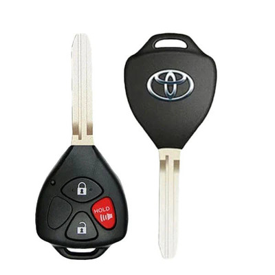Toyota 3 Button Remote Head Key, No Chip, HYQ12BBY, 89070-42670, 315 MHz -  New OEM
