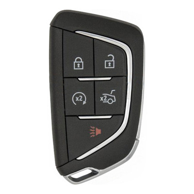 Cadillac 5 Button Replacement Flip Proximity Smart Key Shell, YGOG20TB1, 13536990, 433 MHz - Aftermarket